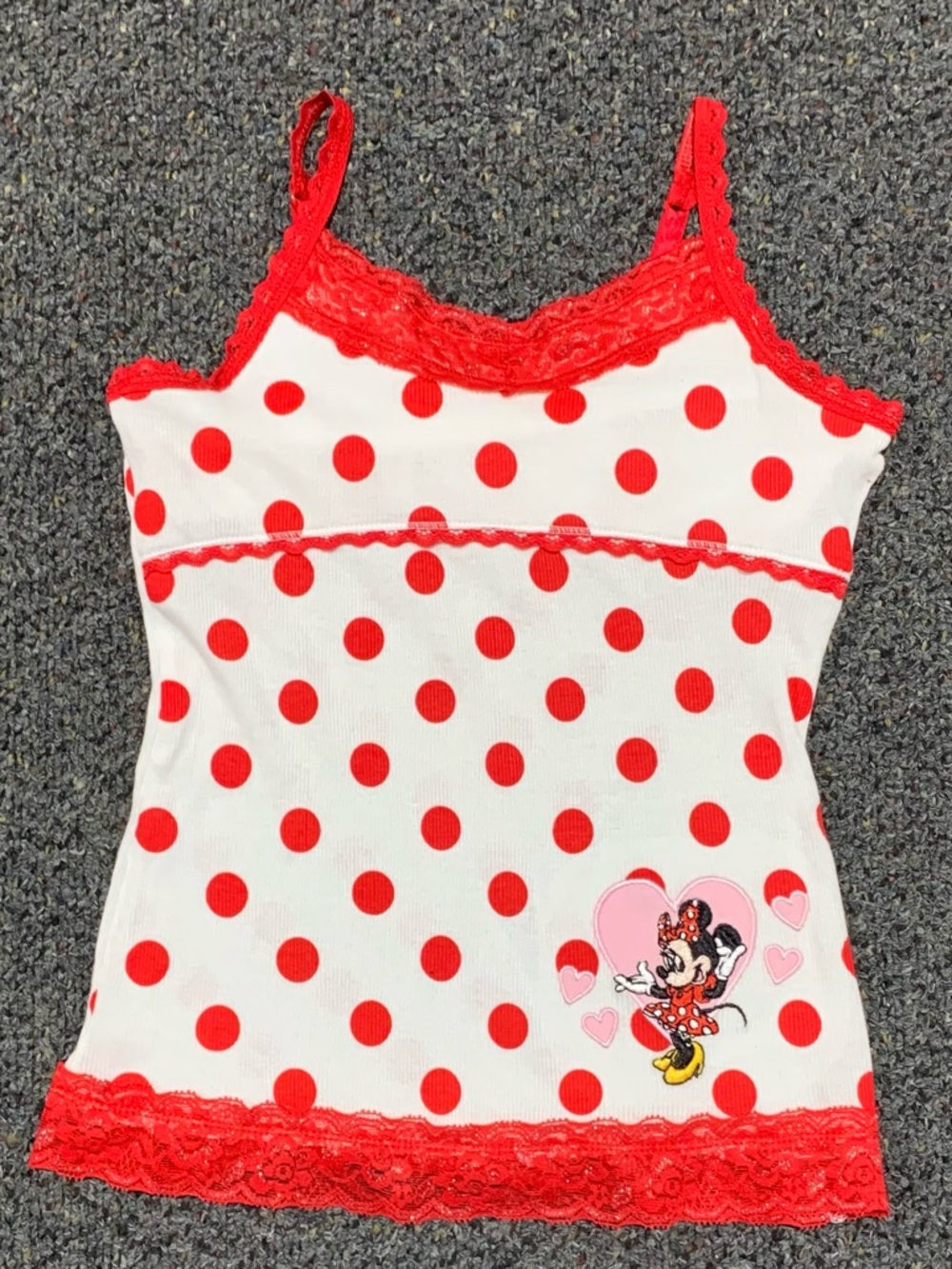 Minnie Mouse tank top - girls 6/7